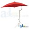 A & I Products Umbrella, Red 41" x20" x3.5" A-6A51 - alternate 2
